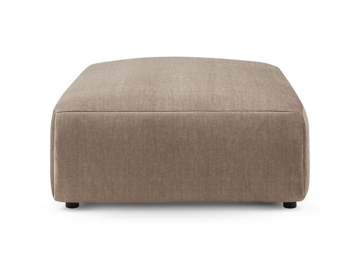 Pouf grand JEANNE tissu velours