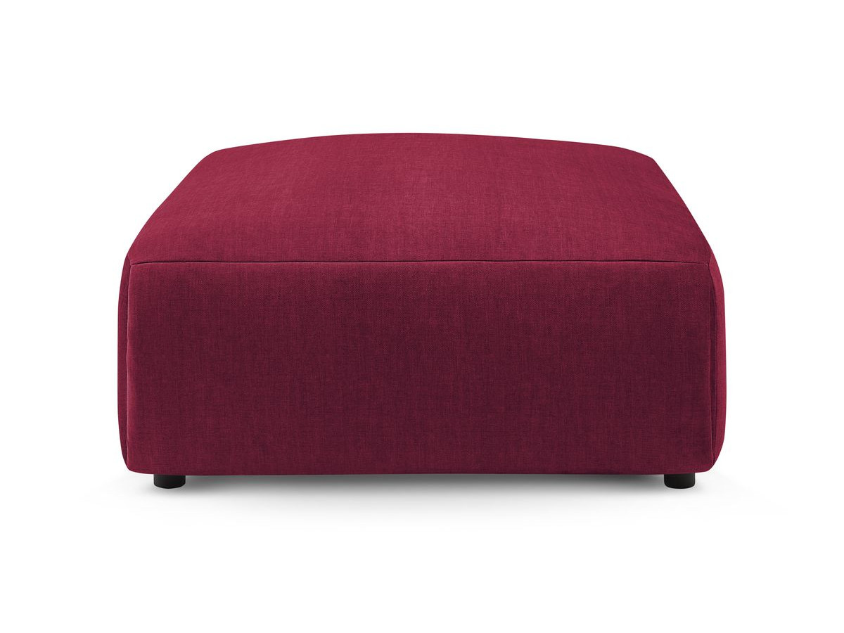 Grote JEANNE poef in fluwelen stof