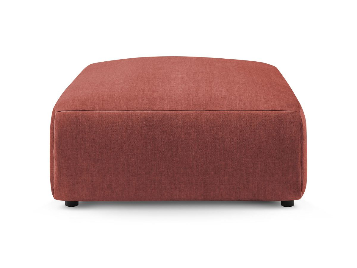 Pouf grand JEANNE tissu velours