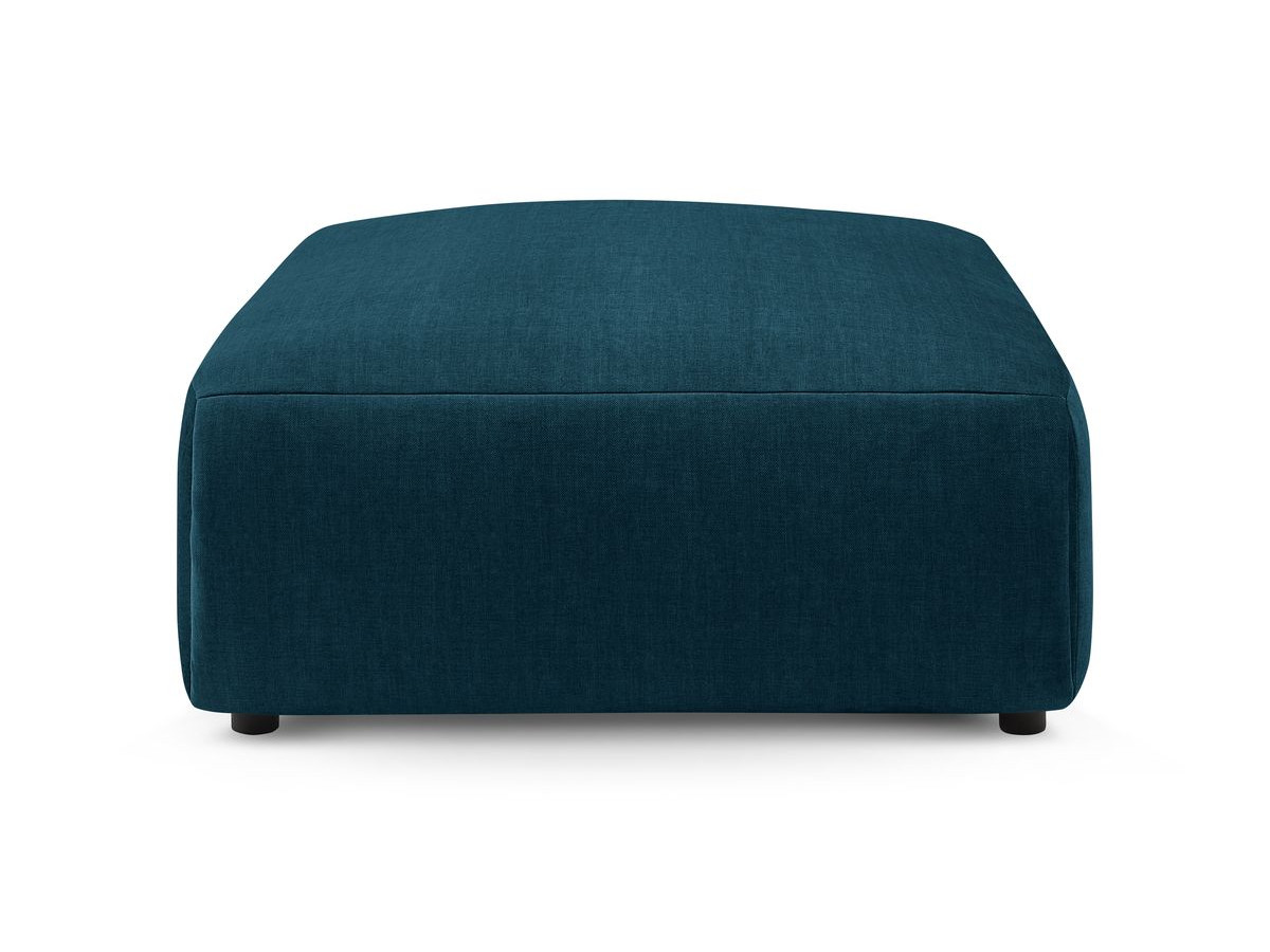 Pouf grand JEANNE tissu velours