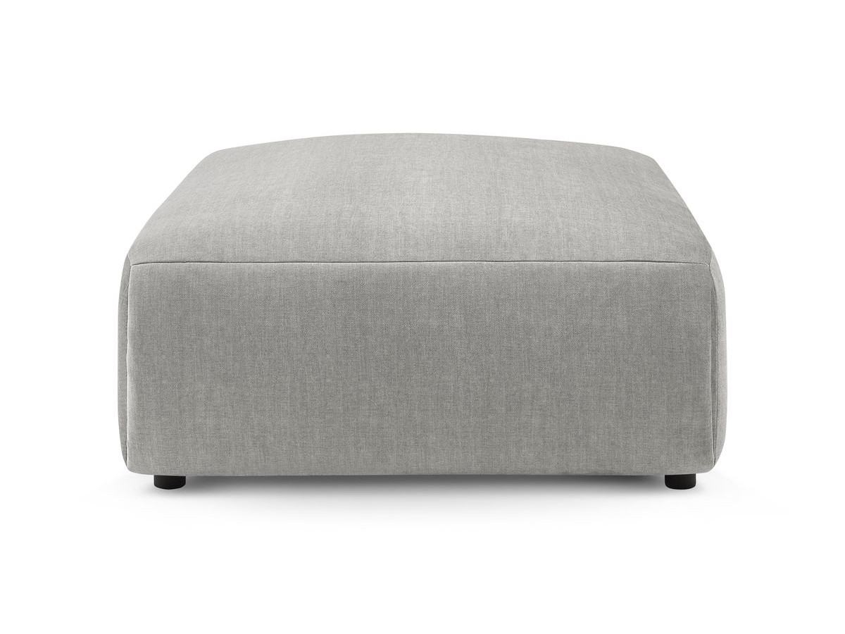 Pouf grand JEANNE tissu velours