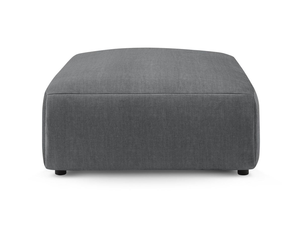 Pouf grand JEANNE tissu velours