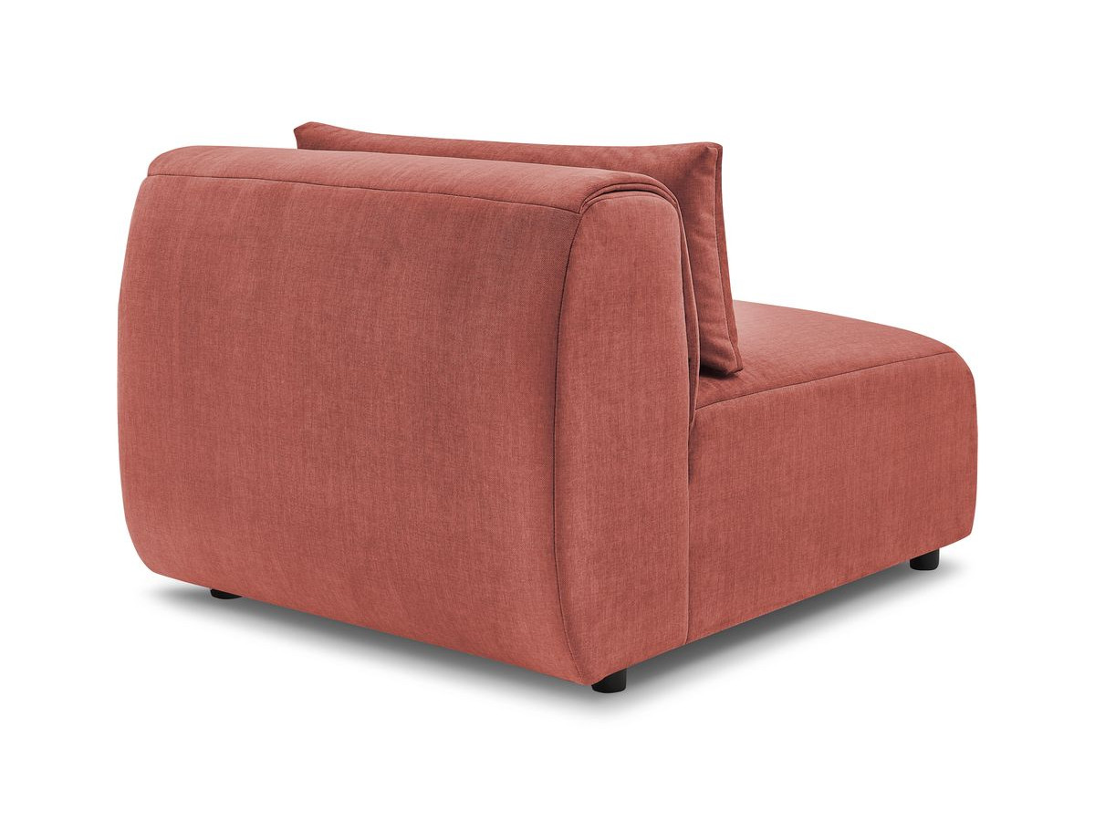 1-zits fauteuil zonder armleuningen voor modulaire bank JEANNE in fluwelen stof