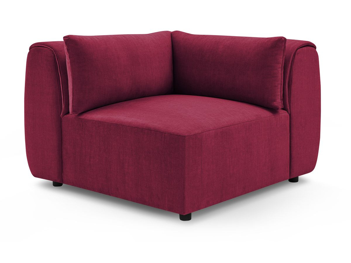 Angle pour canapé modulable JEANNE tissu velours