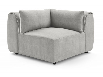 Angle pour canapé modulable JEANNE tissu velours