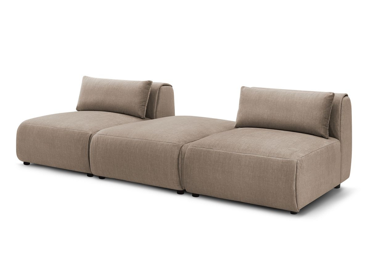 Sofa 3-osobowa prosta JEANNE tkanina teksturowana