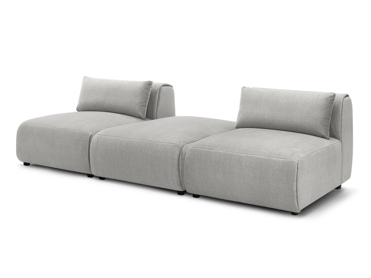 Sofa 3-osobowa prosta JEANNE tkanina teksturowana