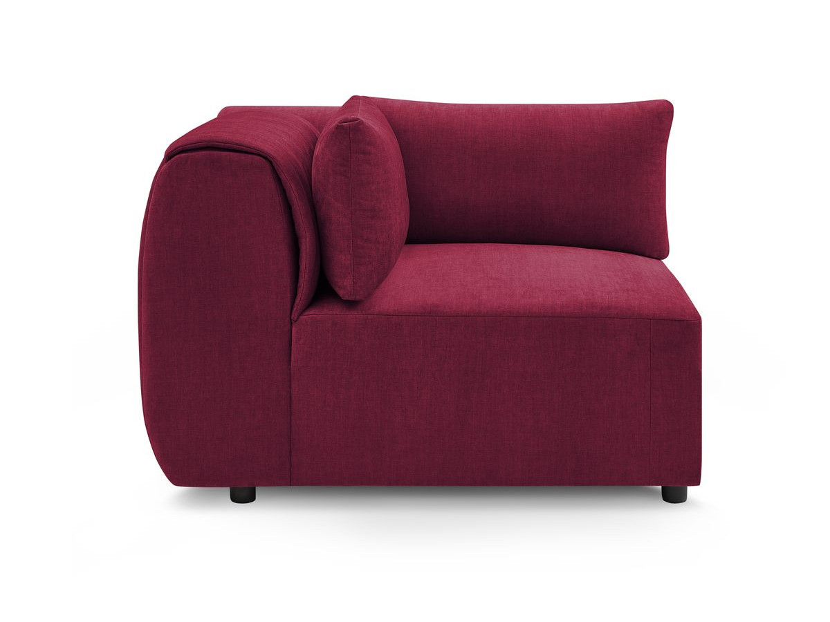 Angle pour canapé modulable JEANNE tissu velours