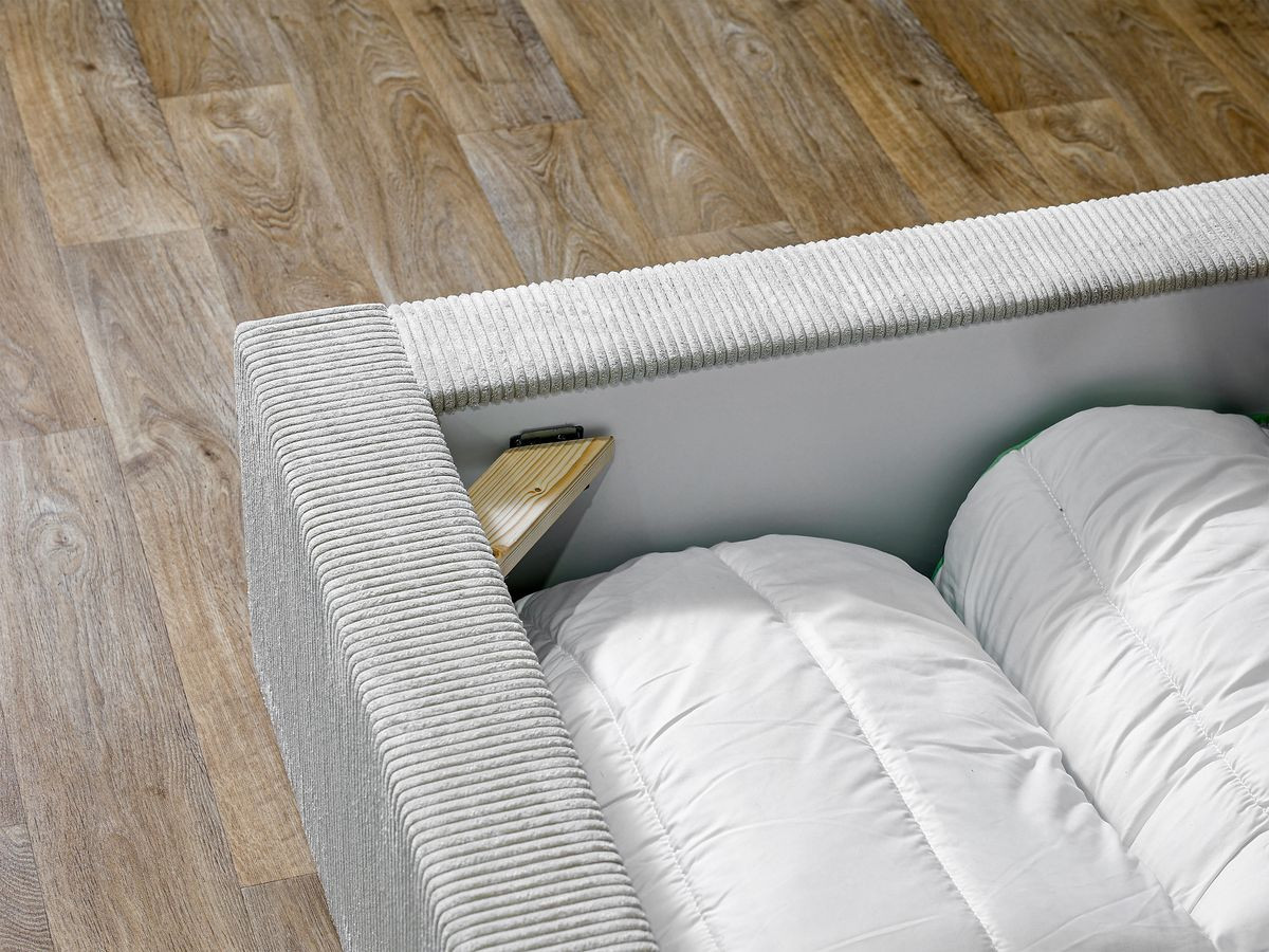 Lit coffre NIHAD rangement XL