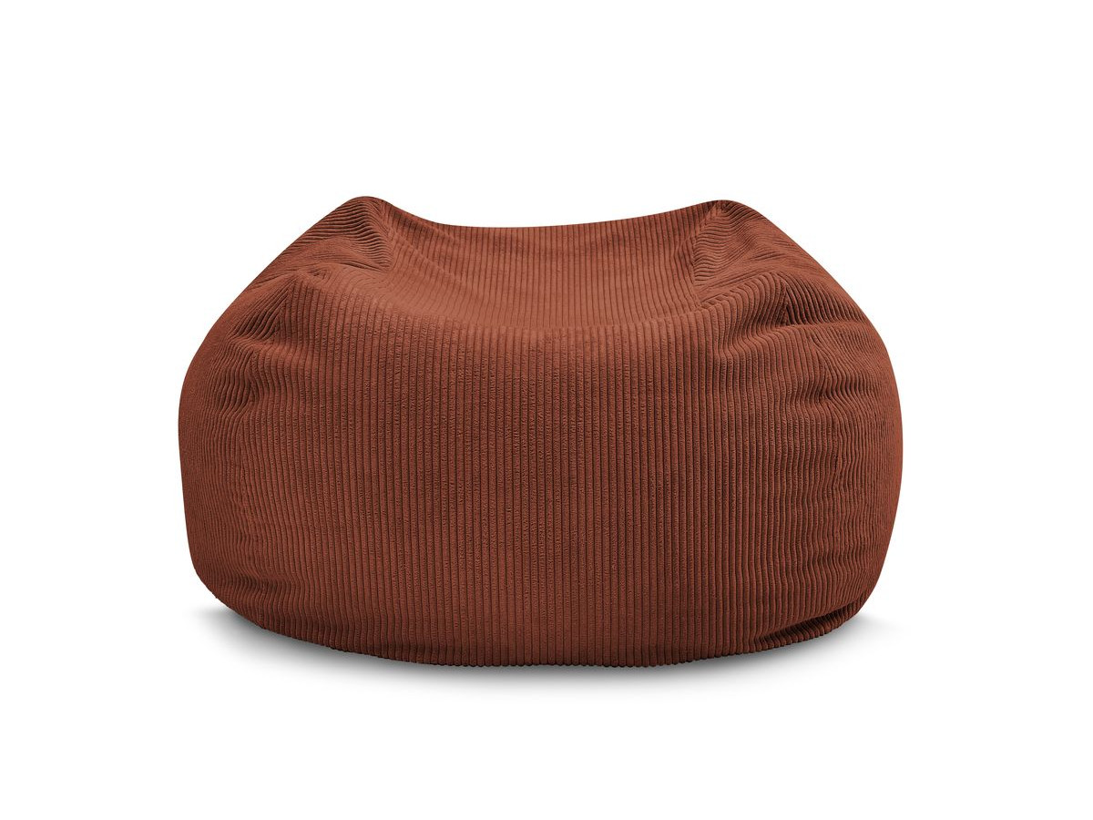 VOLTAIRE ultrazachte poef van corduroy