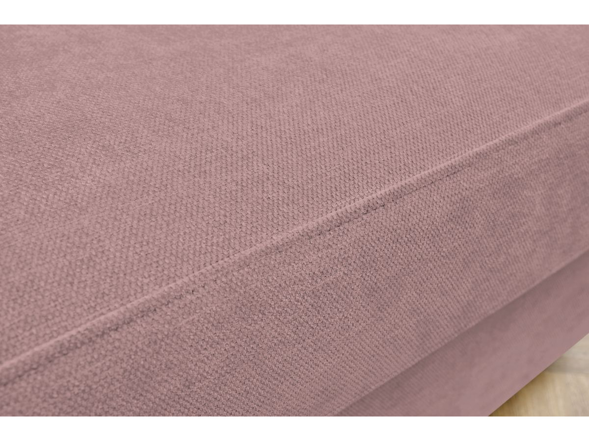 Canapé d'angle réversible convertible coffre MONACO tissu lisse