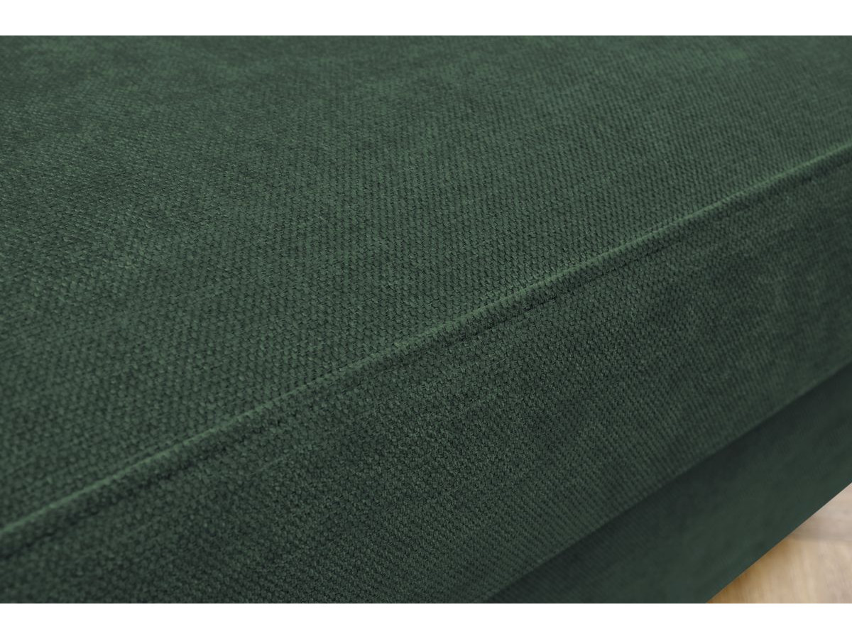 Canapé d'angle réversible convertible coffre MONACO tissu lisse