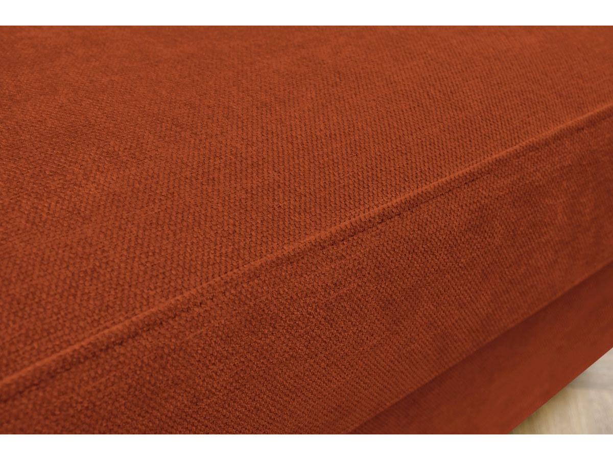 Canapé d'angle réversible convertible coffre MONACO tissu lisse