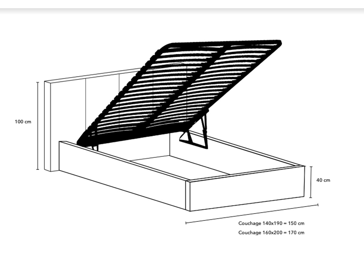 VIVARA XL opbergbed