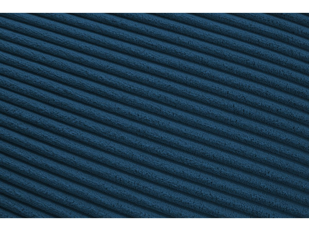 Canapé d'angle fixe EVEREST tissu chiné - Orange - Angle droit - 10 coussins