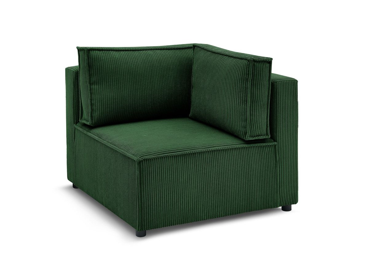 Angle pour canapé modulable NIHAD tissu velours côtelé