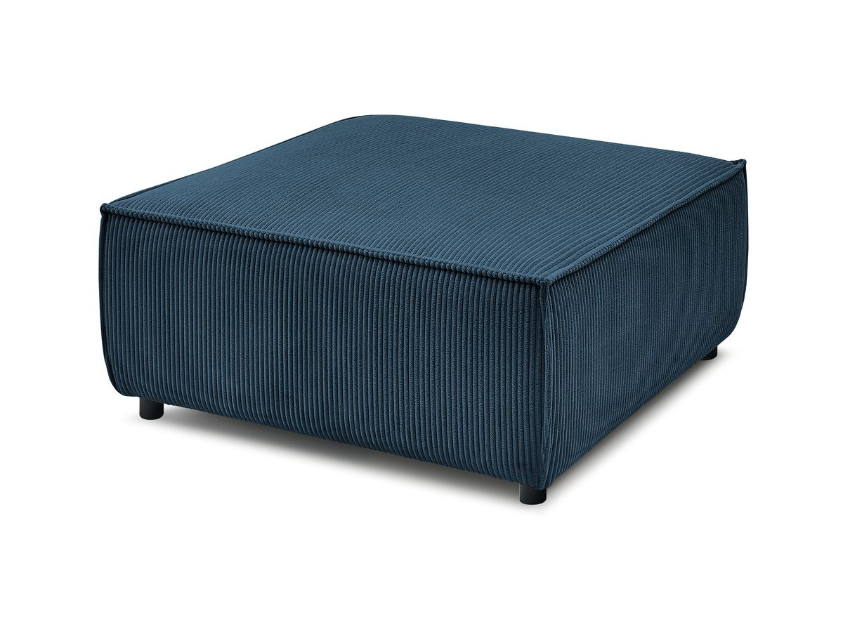 Pouf pour canapé modulable NIHAD tissu velours côtelé