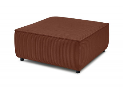 Pouf pour canapé modulable NIHAD tissu velours côtelé