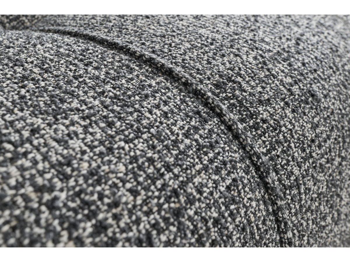 Canapé d'angle réversible convertible coffre ARSENE avec pouf