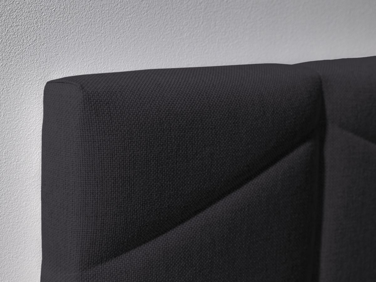 Tête de lit BELLEVILLE gris foncé — vue 5