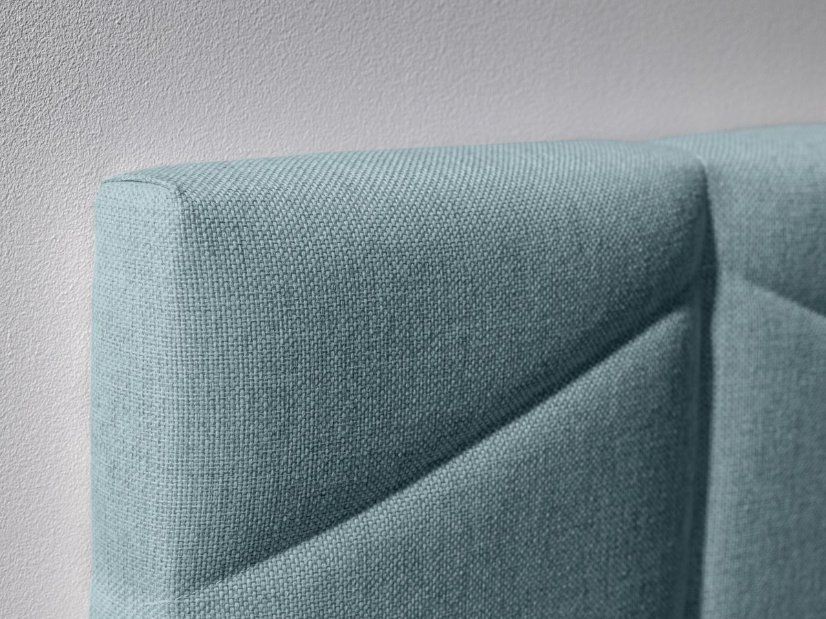 Tête de lit BELLEVILLE bleu clair — vue 5