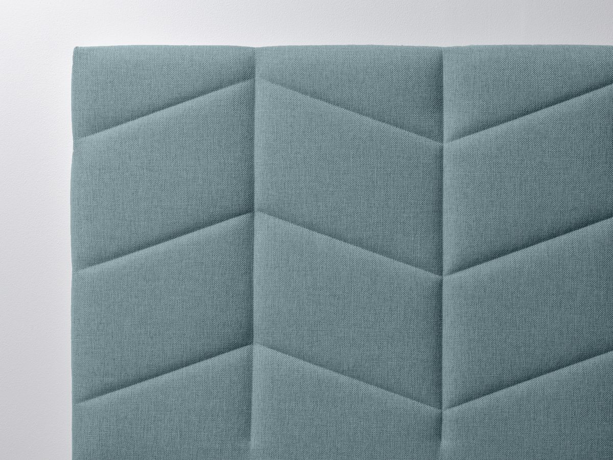 Tête de lit BELLEVILLE bleu clair — vue 6