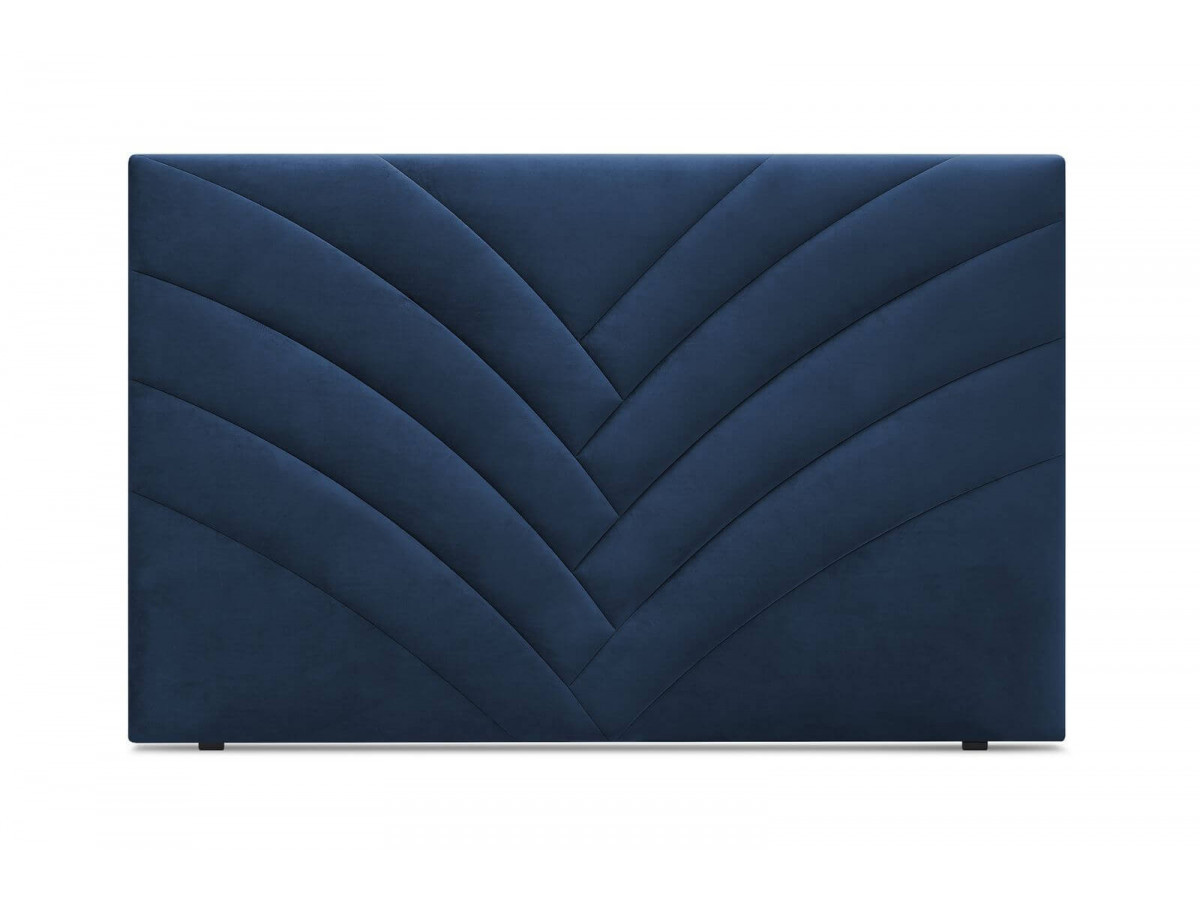 Tête de lit VELVET bleu foncé