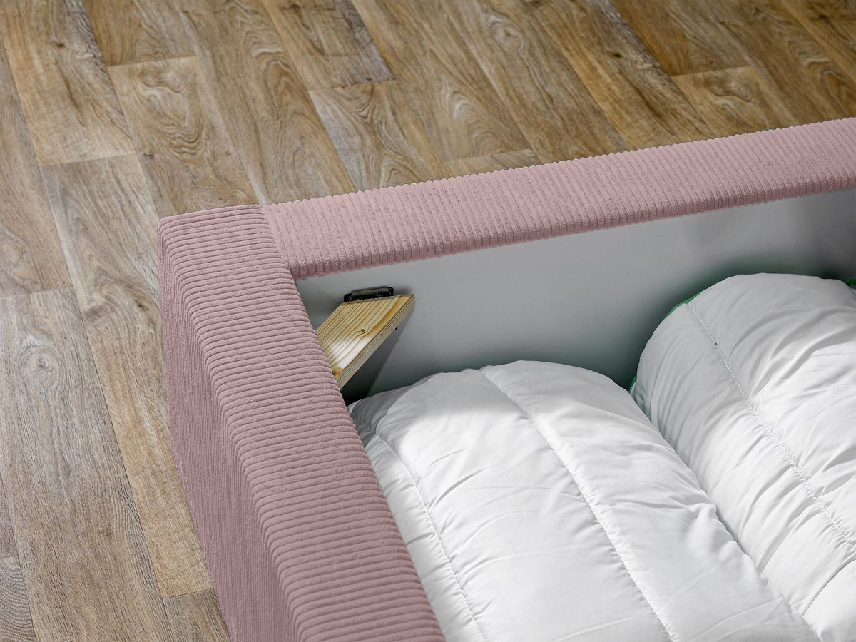 Lit coffre NIHAD rangement XL