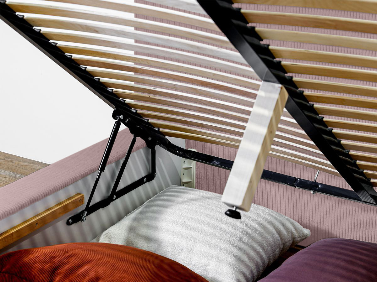 Lit coffre NIHAD rangement XL