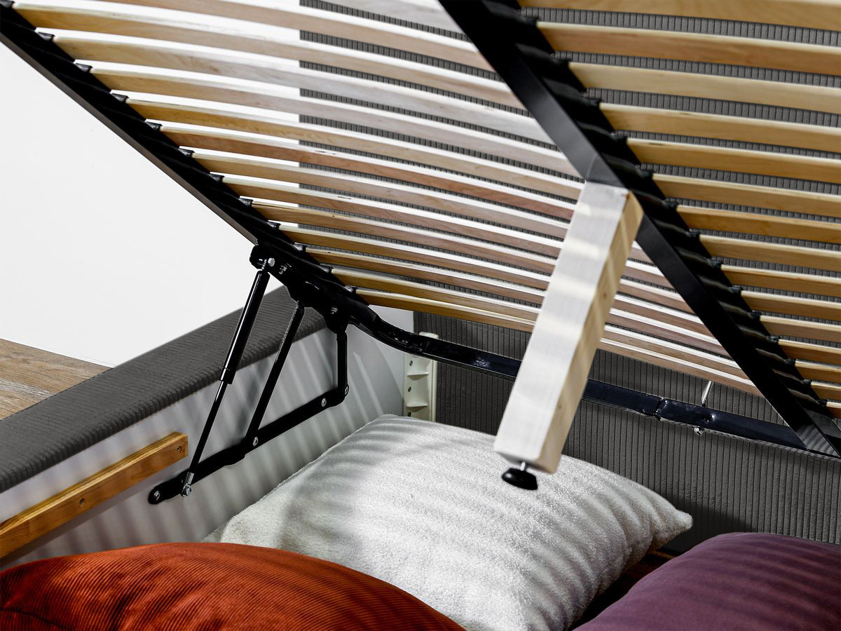 Lit coffre NIHAD rangement XL