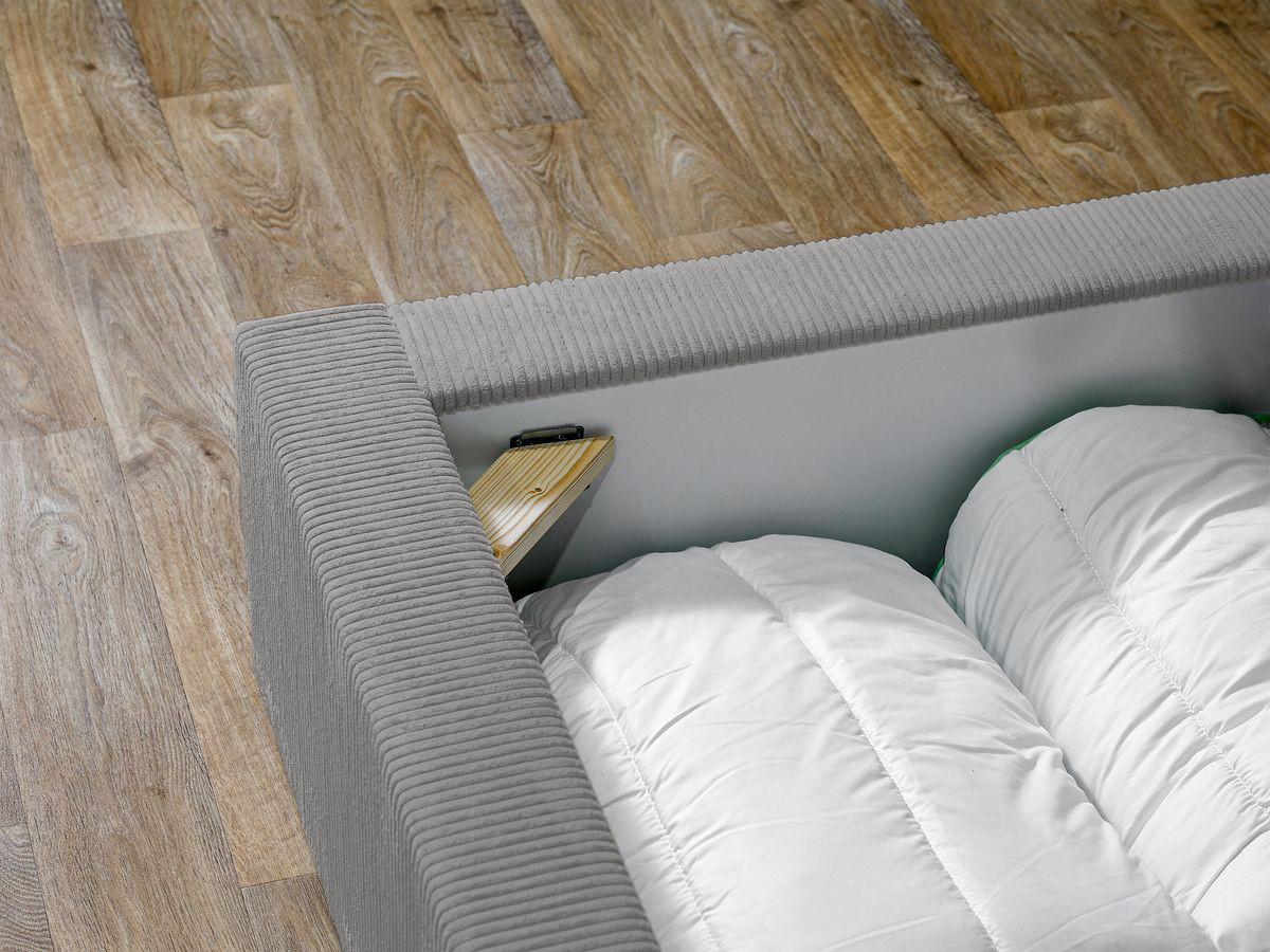 Lit coffre NIHAD rangement XL