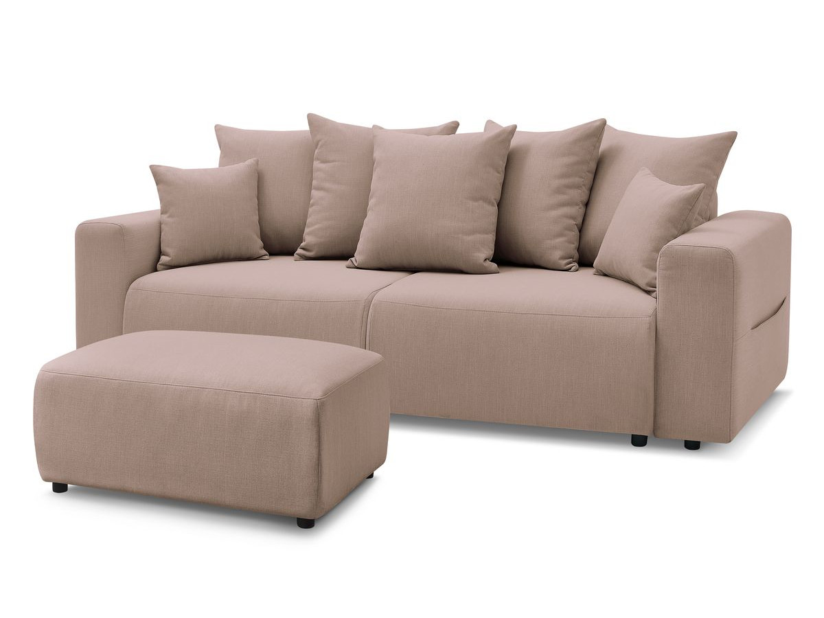 ENVY prosta sofa rozkładana z kufrem