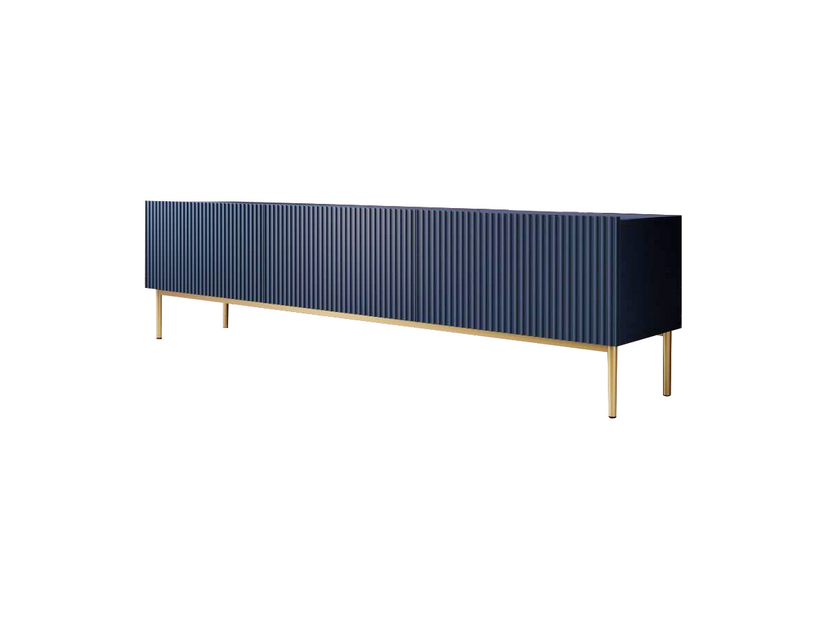 KASHA 200 cm tv-meubel met gouden poten