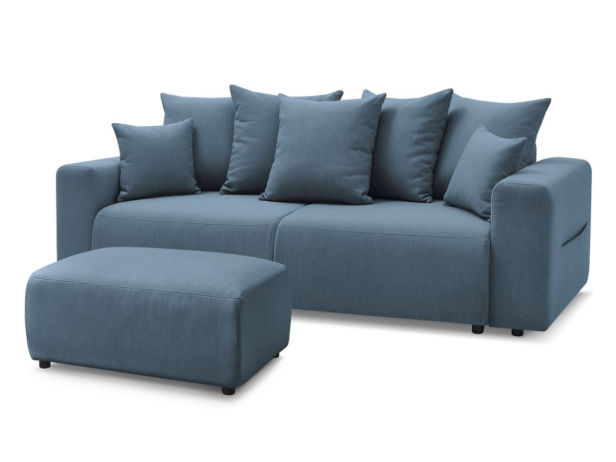 ENVY prosta sofa rozkładana z kufrem