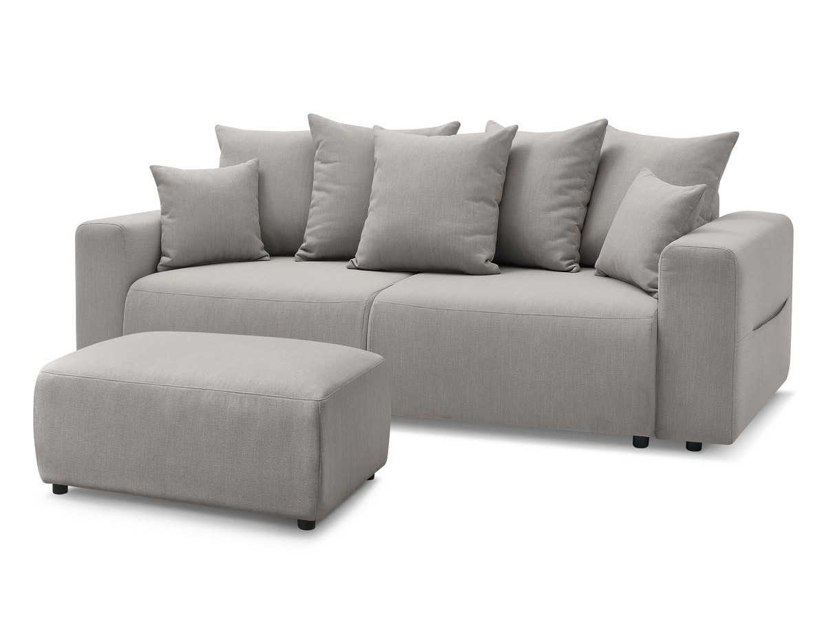 ENVY prosta sofa rozkładana z kufrem