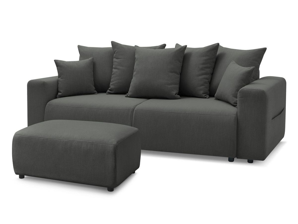 ENVY prosta sofa rozkładana z kufrem