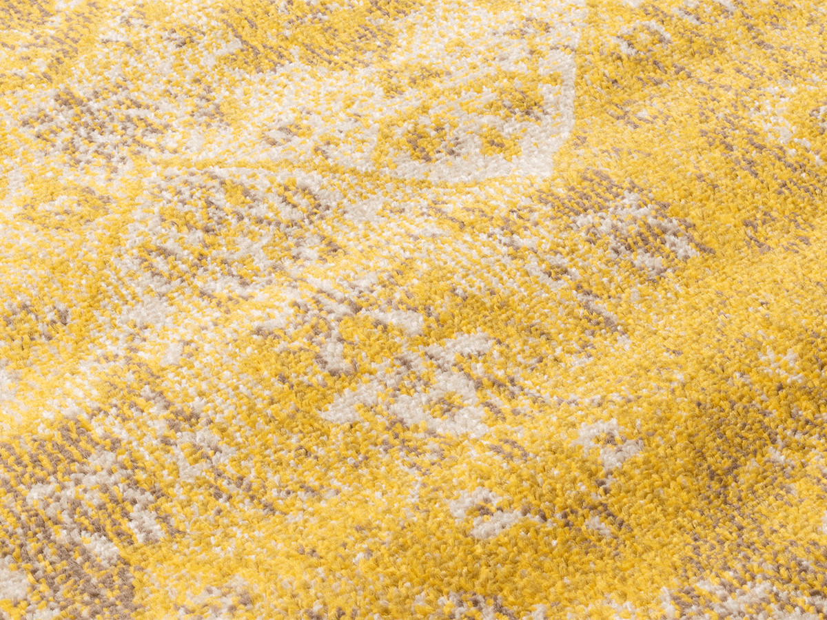 Tapis poils ras MIRA motif vintage