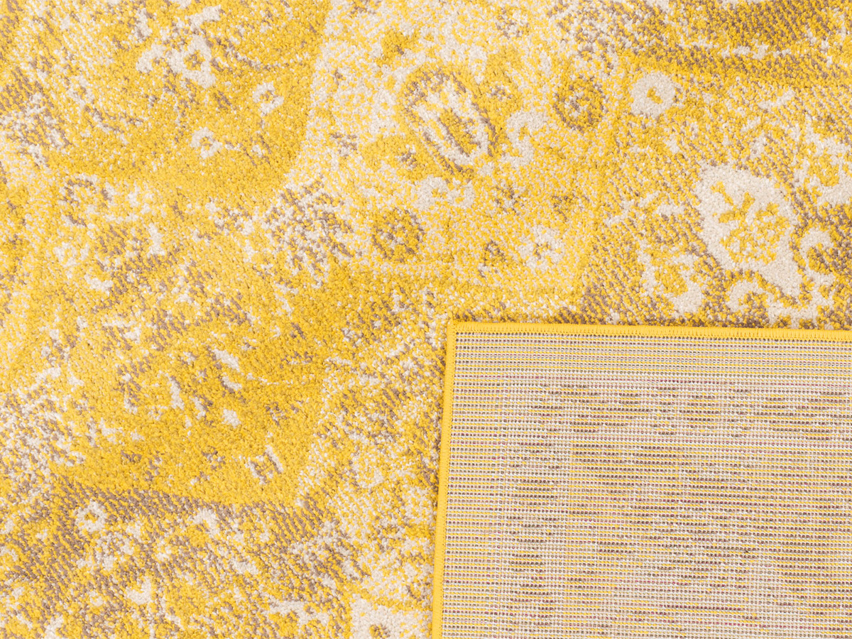 Tapis poils ras MIRA motif vintage