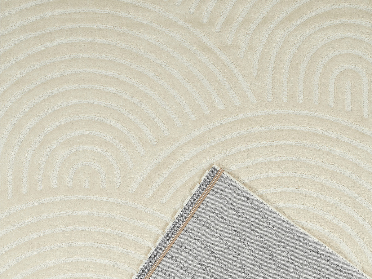 NOLAN laagpolig vloerkleed met abstract patroon