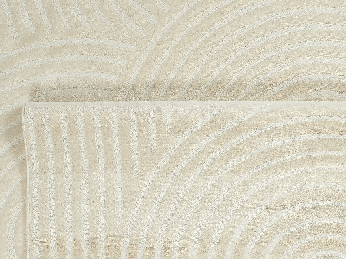 Tapis poils ras NOLAN motif abstrait