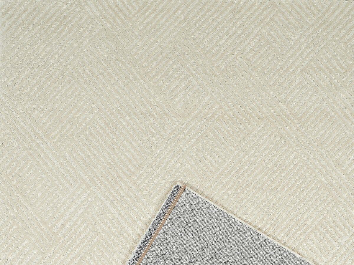 LUCIE laagpolig vloerkleed met abstract patroon