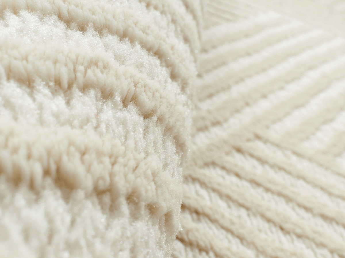 LUCIE laagpolig vloerkleed met abstract patroon