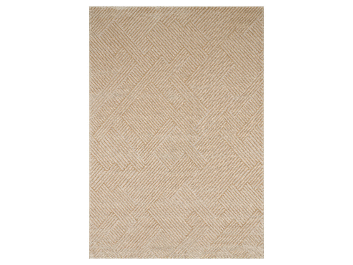 Tapis poils ras LUCIE motif abstrait