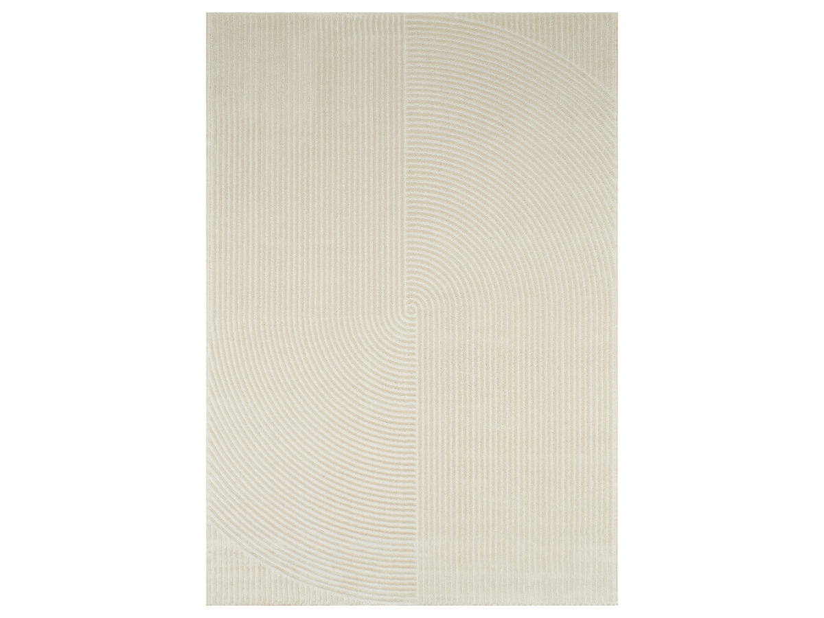 Tapis poils ras JANE motif abstrait