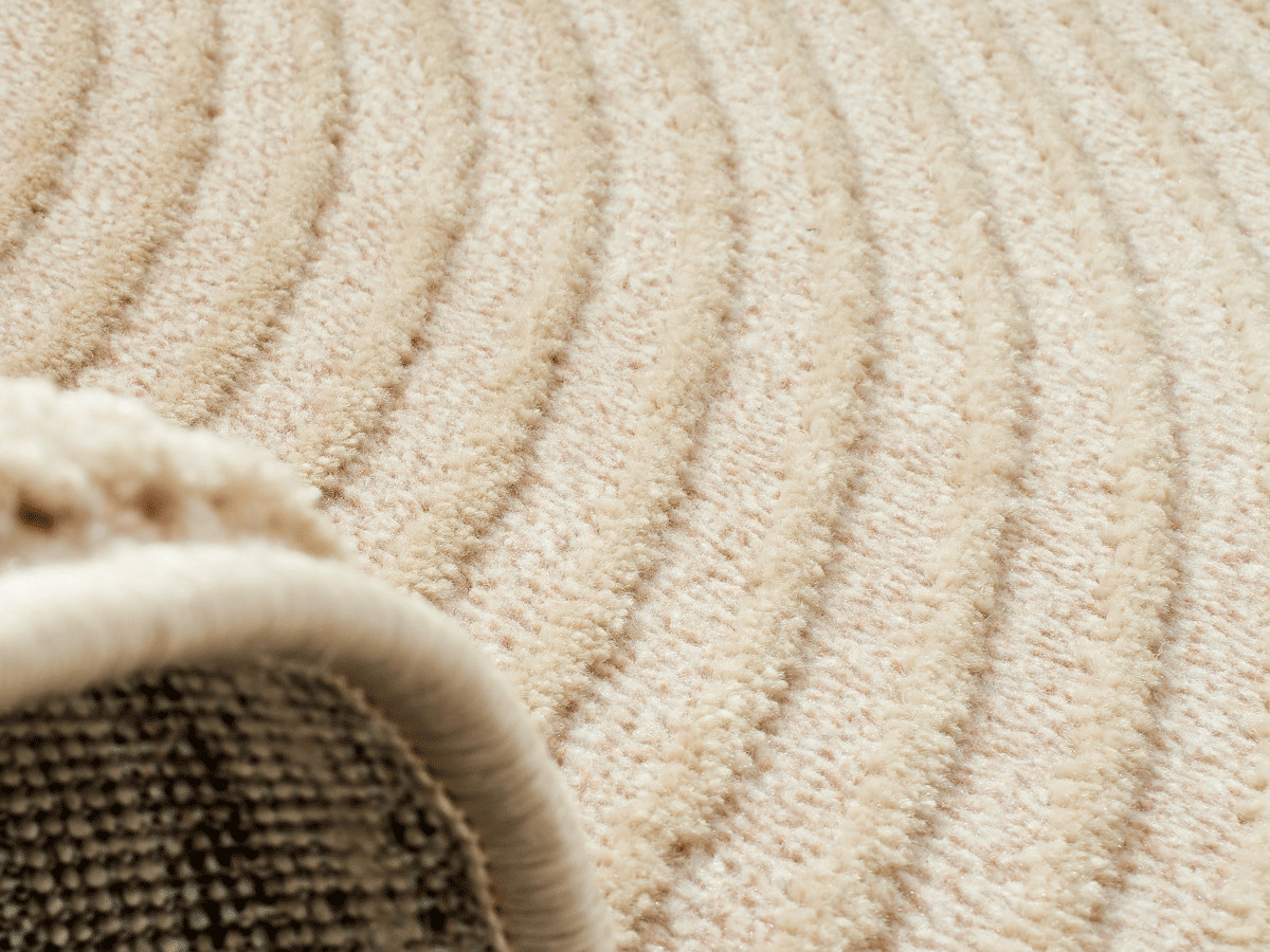 JANE laagpolig vloerkleed met abstract patroon