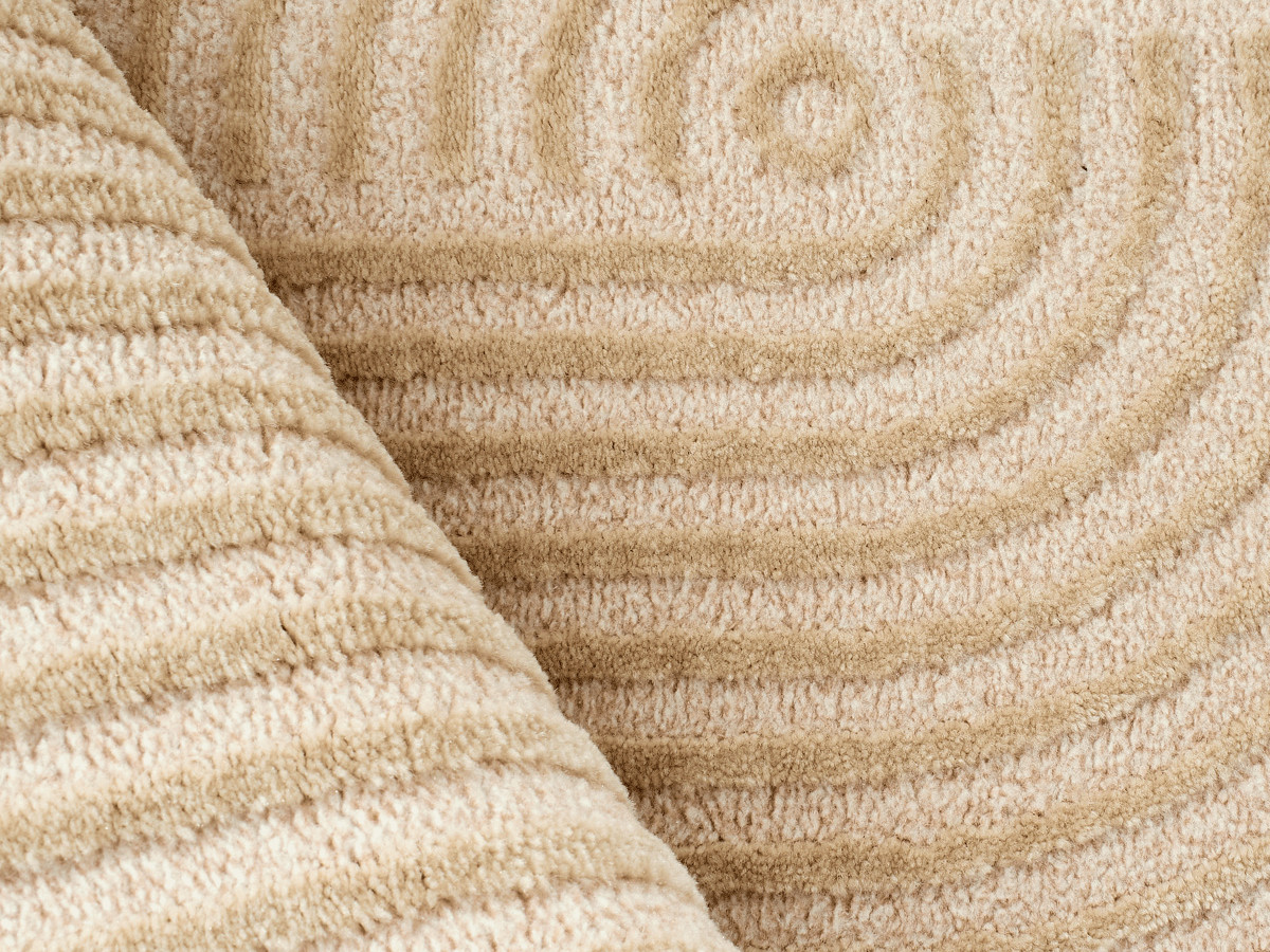 JANE laagpolig vloerkleed met abstract patroon