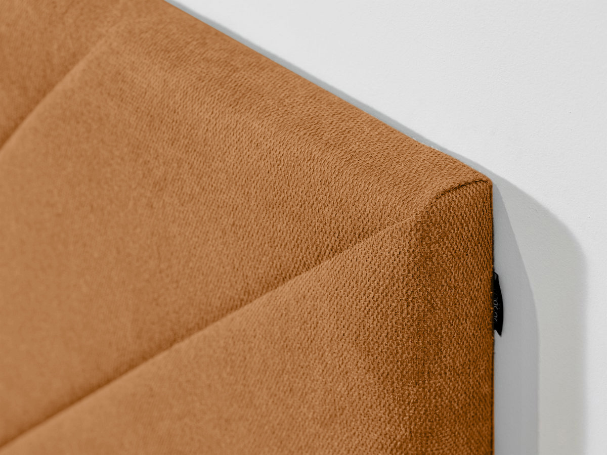 Lit coffre ROMANE orange — vue 6