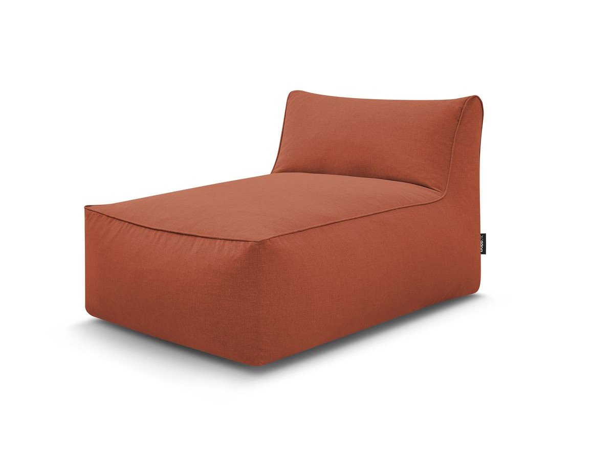 Chaise longue zonder armleuningen voor de modulaire tuinbank RIVIERA