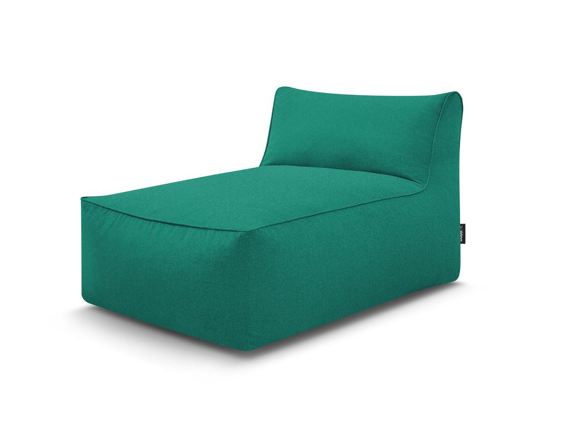 Chaise longue zonder armleuningen voor de modulaire tuinbank RIVIERA