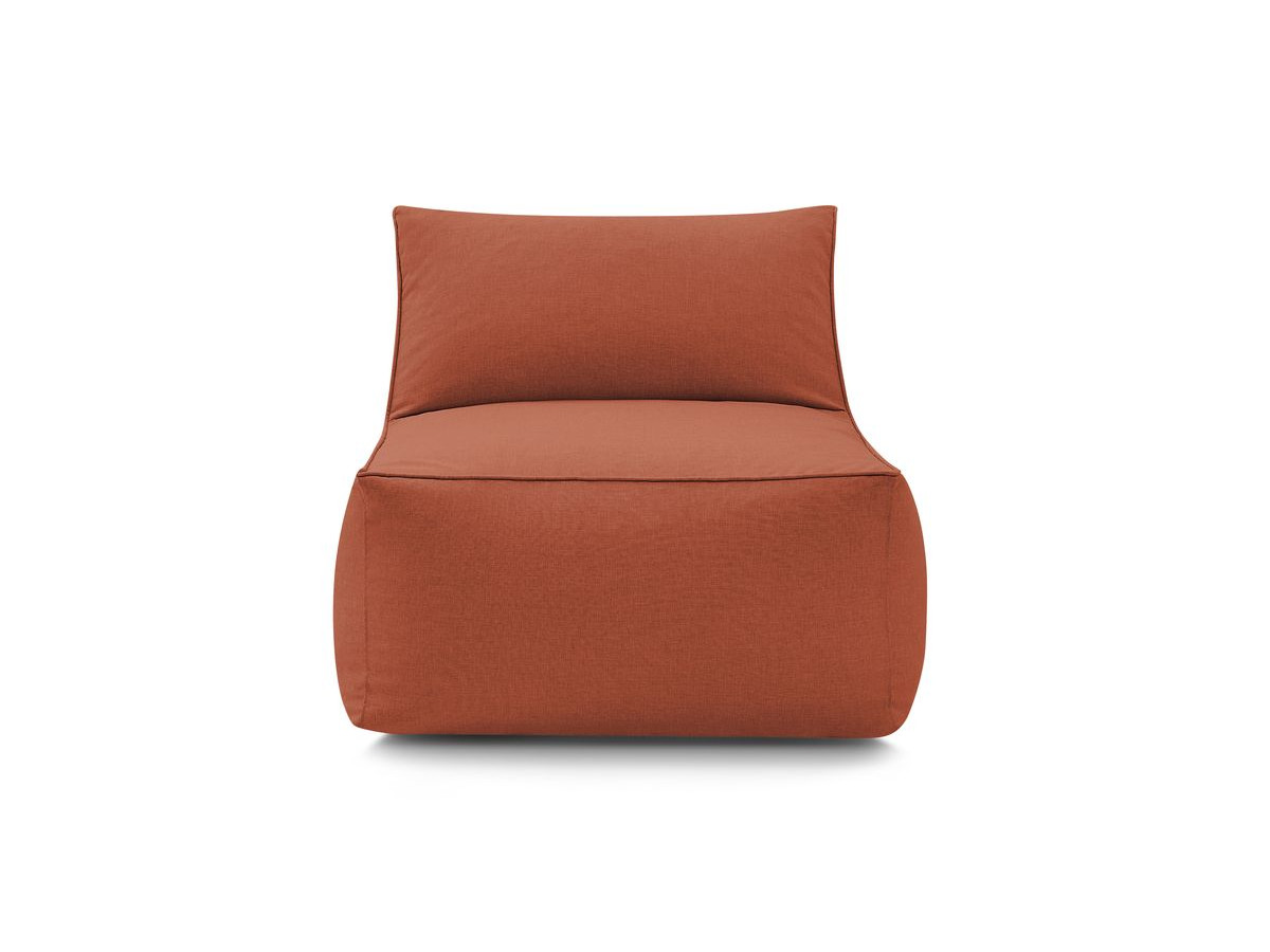1-zits fauteuil zonder armleuningen voor modulaire tuinbank RIVIERA